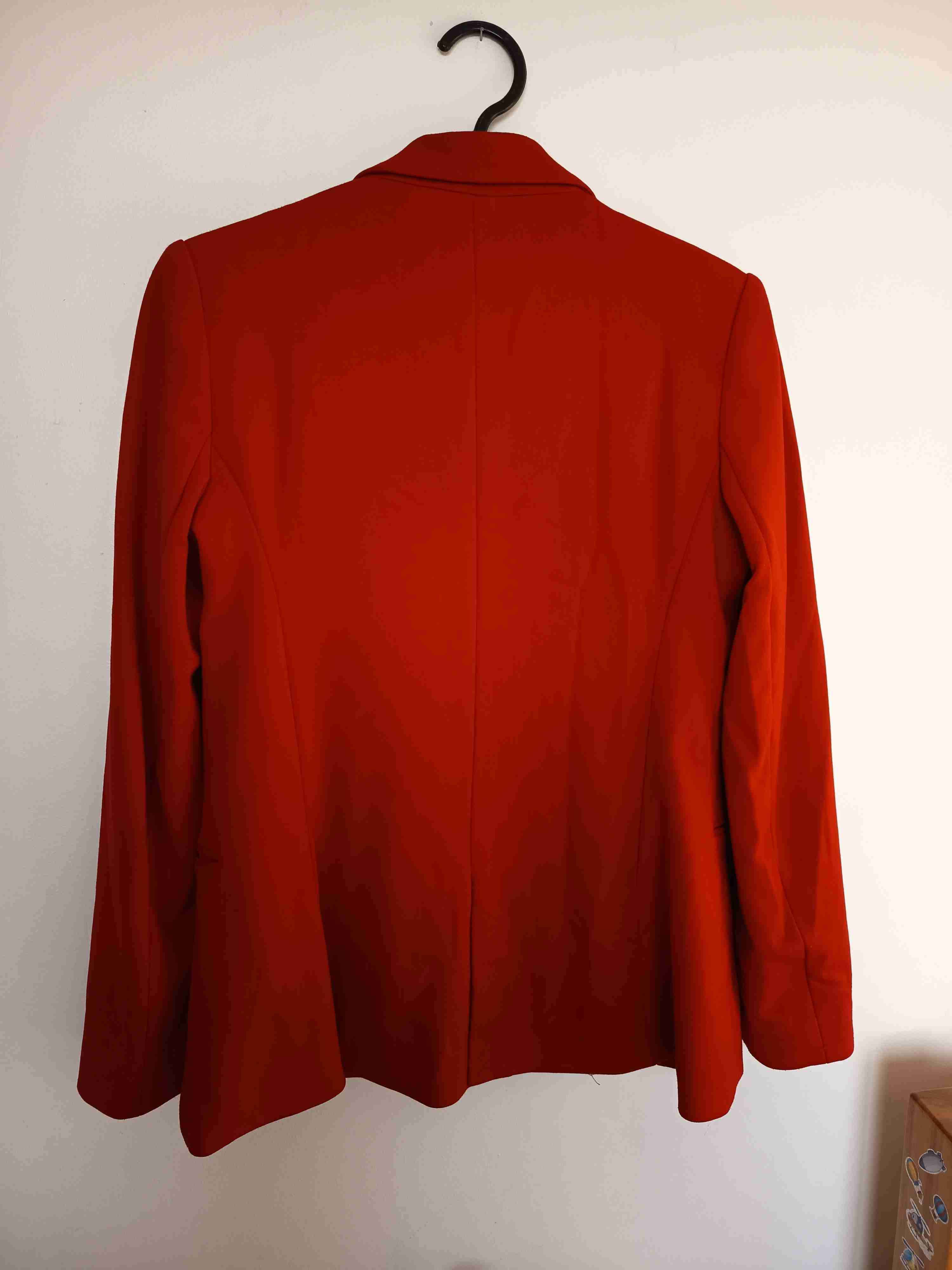 Blazer rojo Mango - miniatura 3