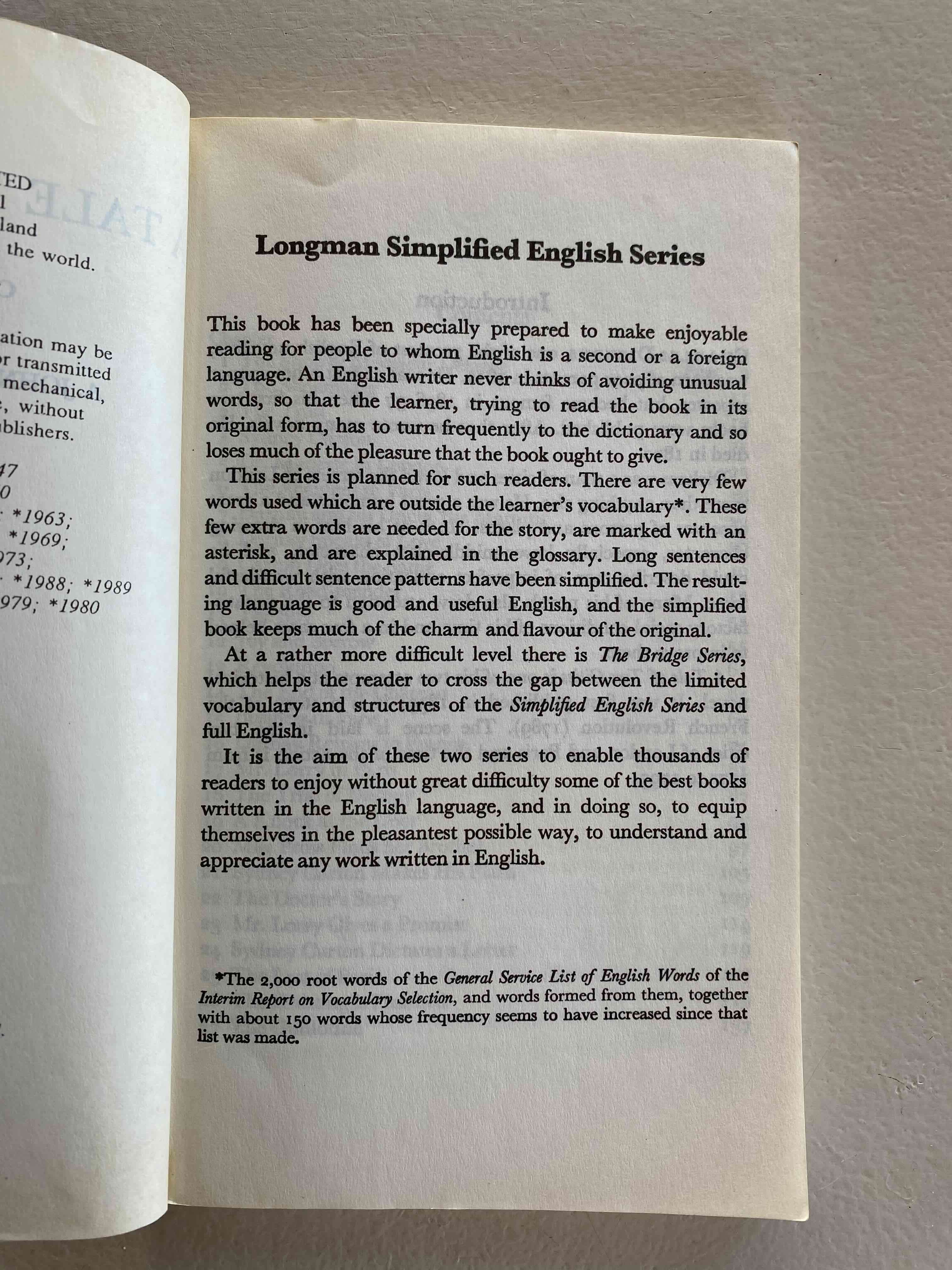 Libro inglés  'A Tale of Two Cities' - miniatura 3