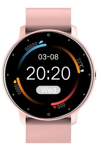 Smartwatch rosado Reloj Inteligente Smartwatch Zl0 - miniatura 4