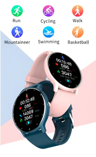 Smartwatch rosado Reloj Inteligente Smartwatch Zl0 - miniatura 5