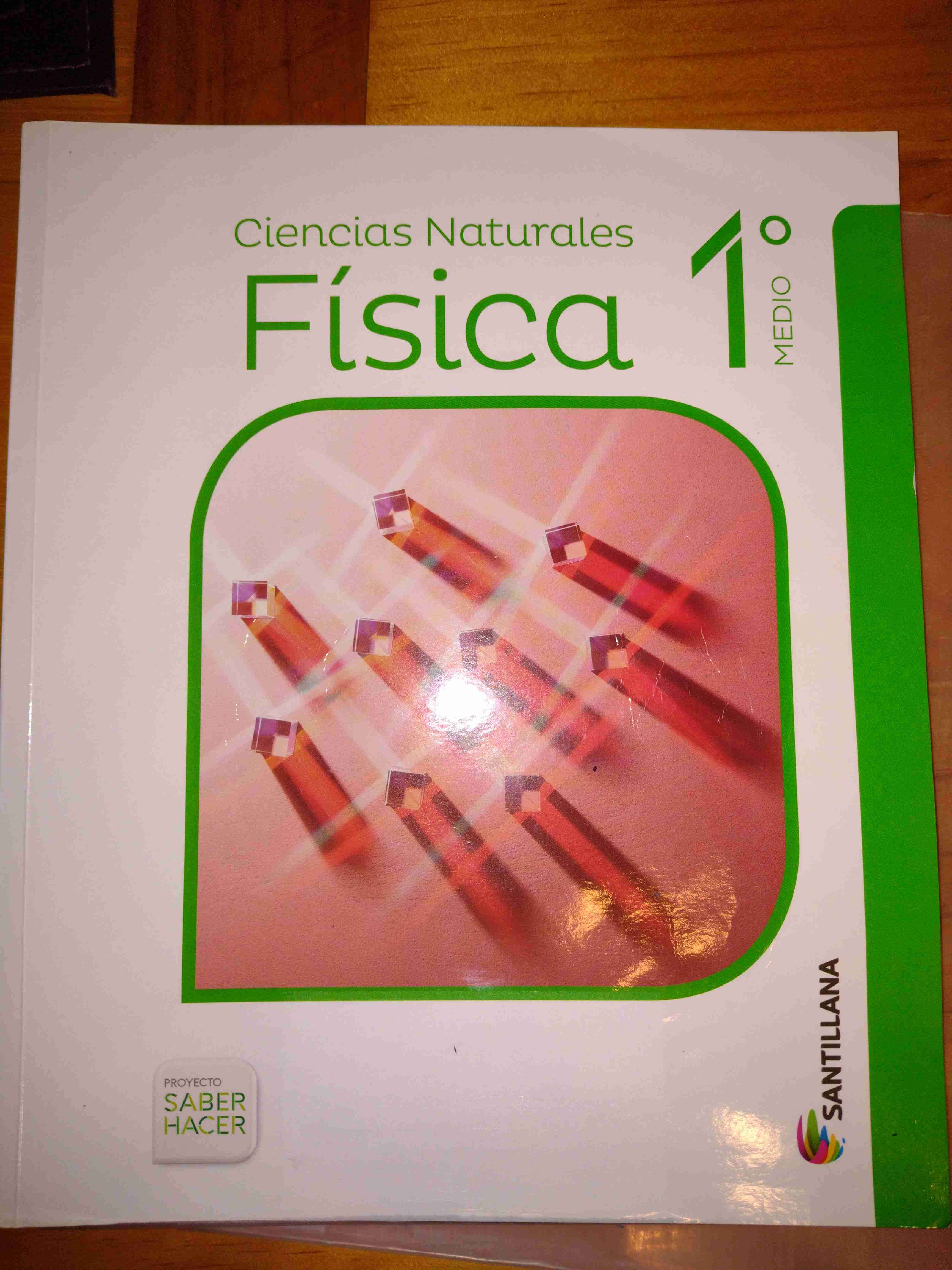 Libro Física 1° Medio Santillana
