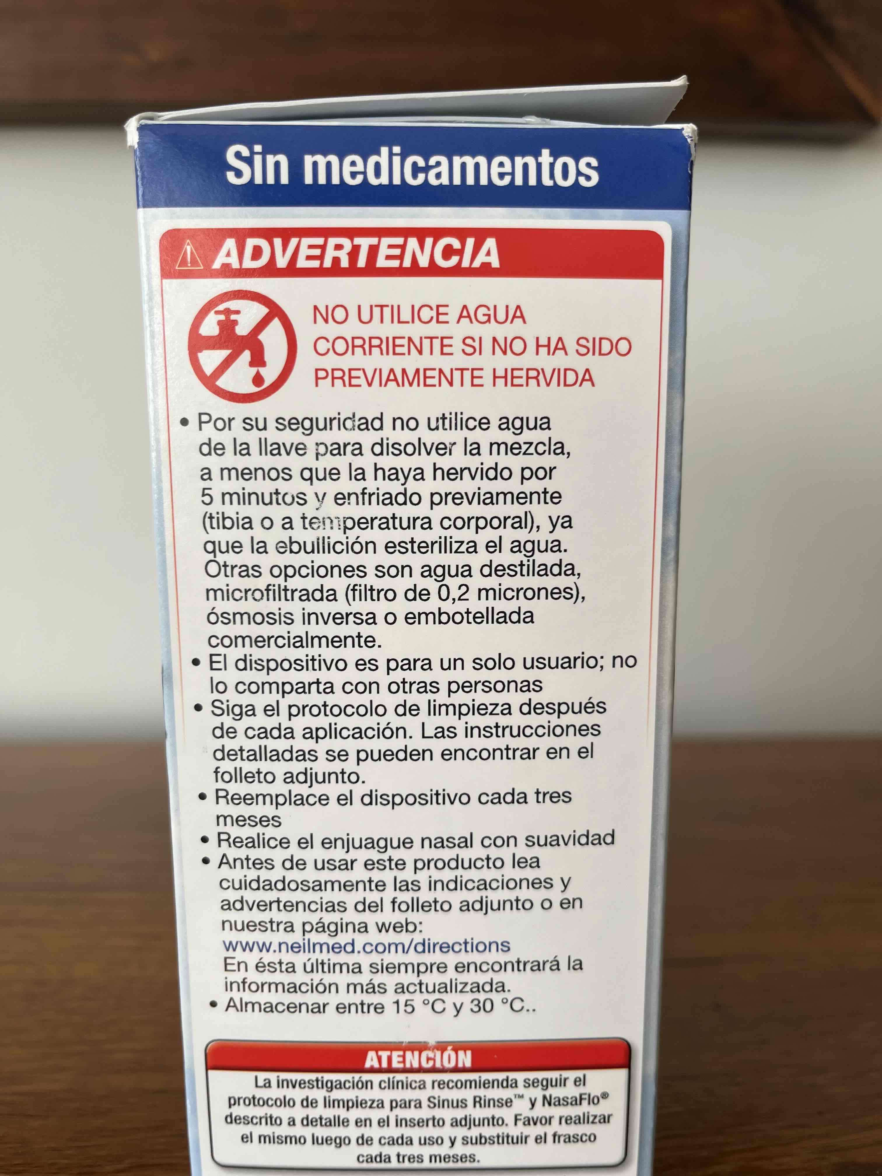 Kit lavado nasal NeilMed Sinus Rinse - miniatura 3