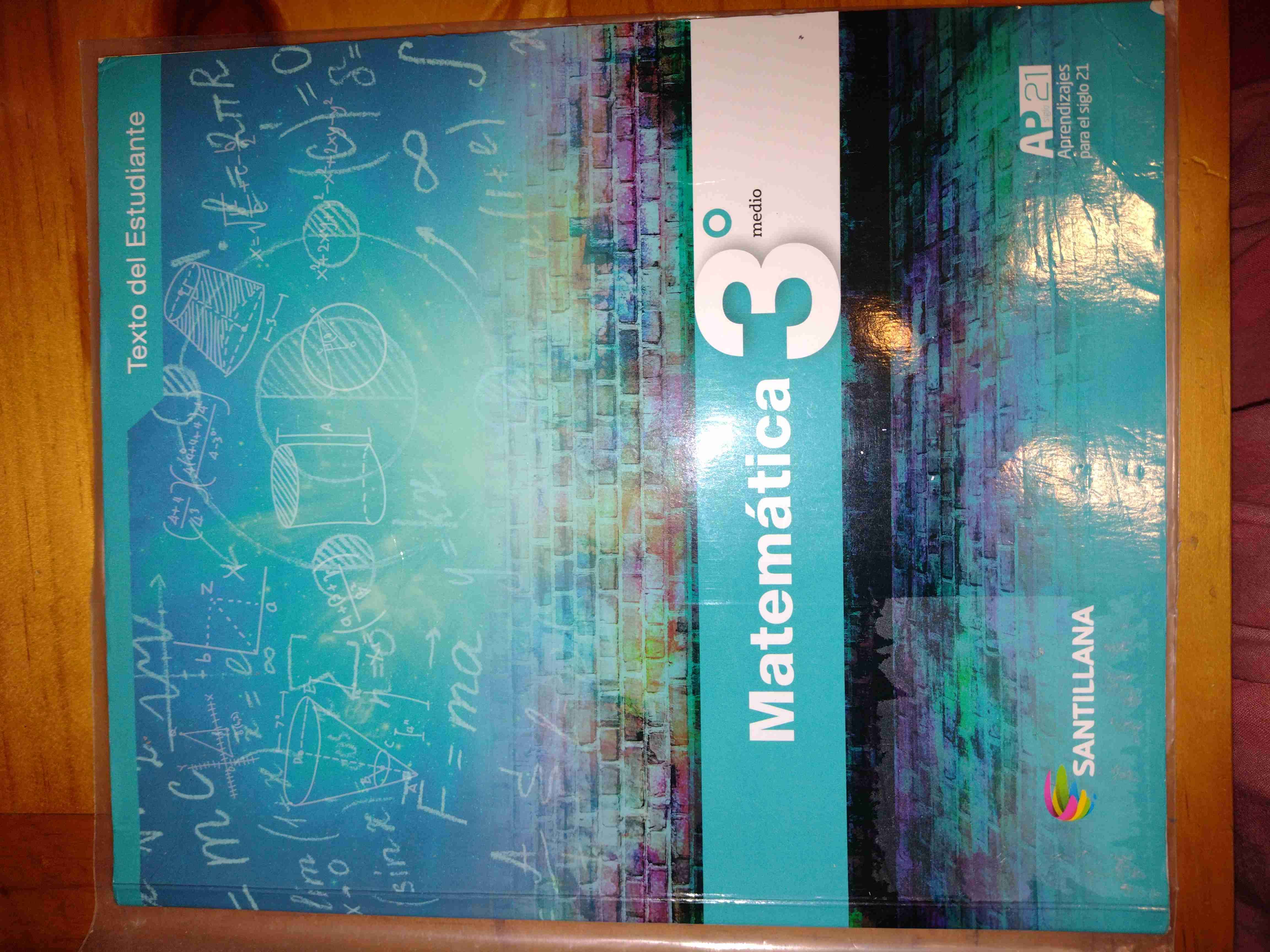 Libro Matemáticas 3° Medio Santillana - miniatura 1