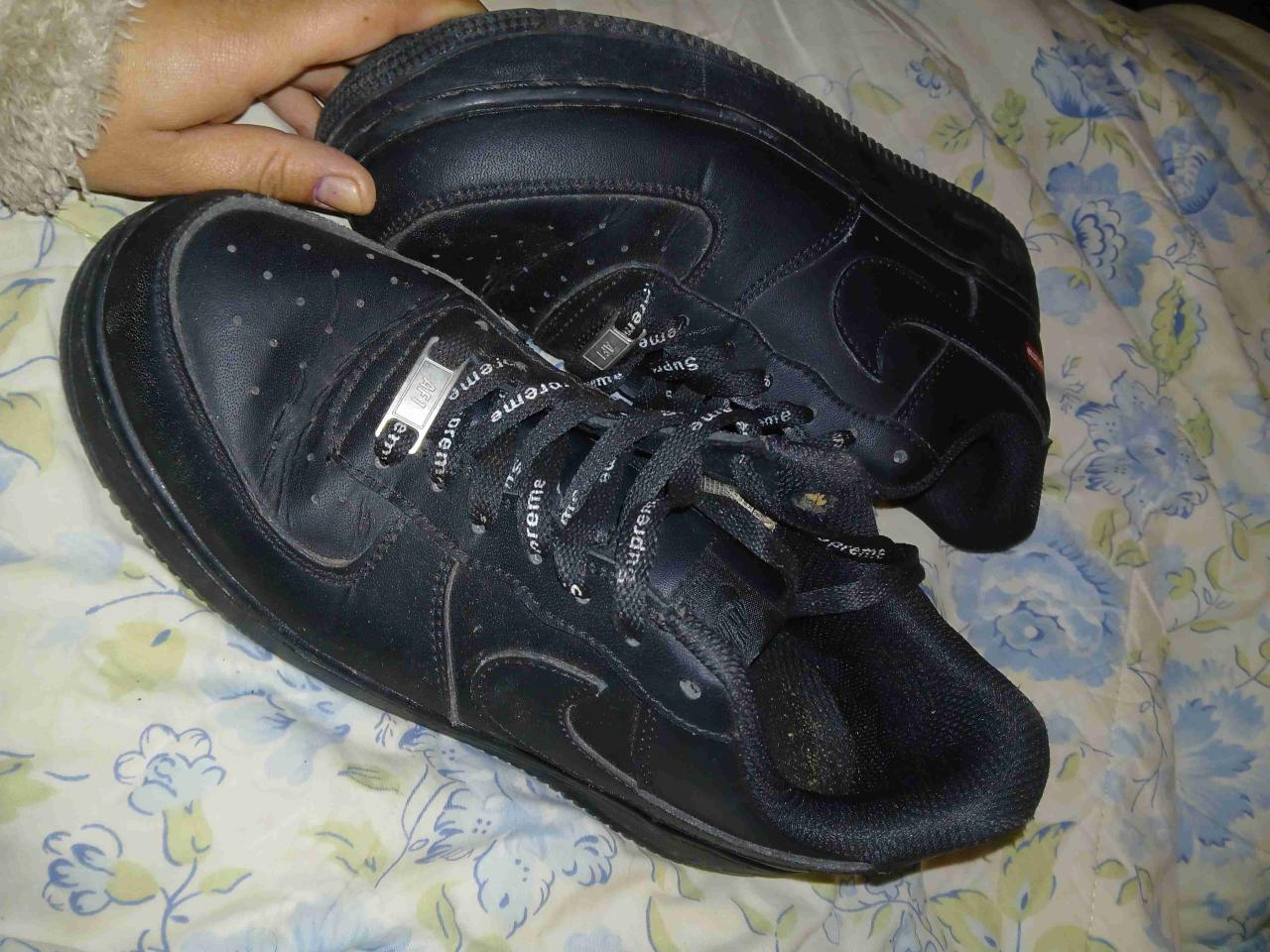 Zapatillas negras Nike Supreme - miniatura 2