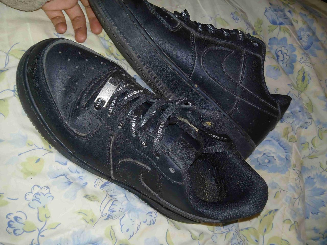 Zapatillas negras Nike Supreme - miniatura 3