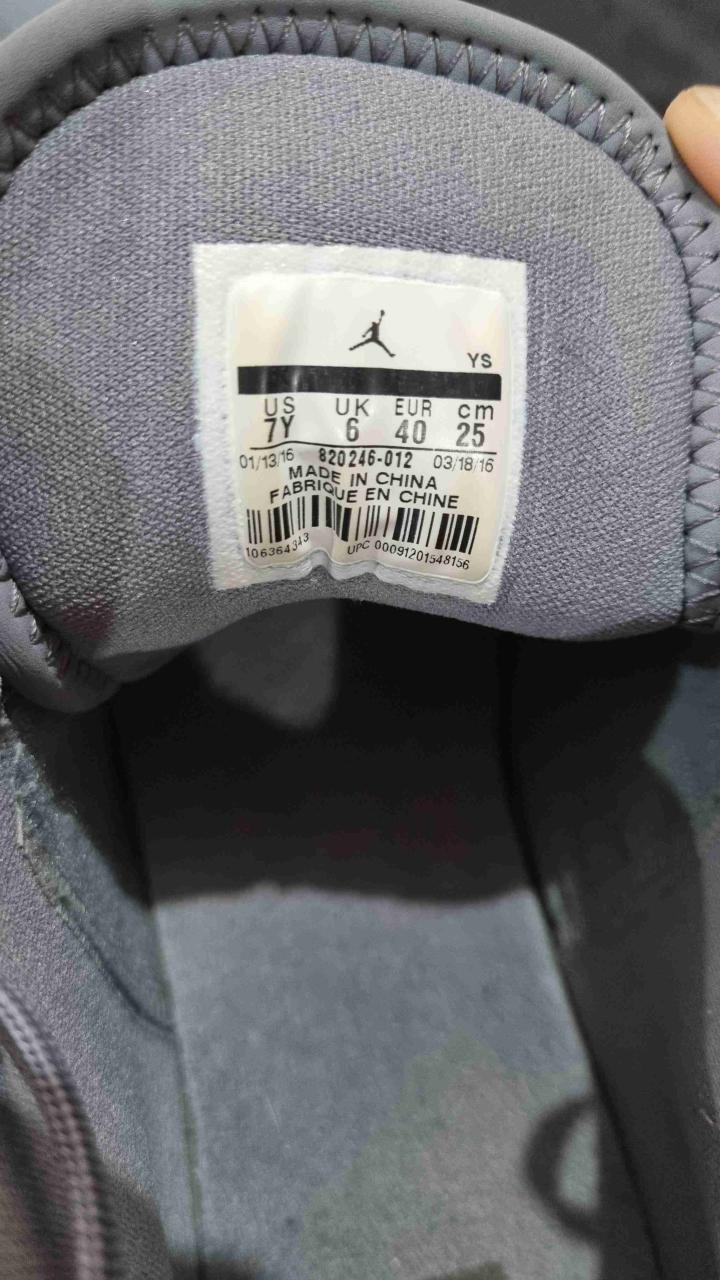 Jordan Flight Origin 3 Cool Grey - miniatura 2