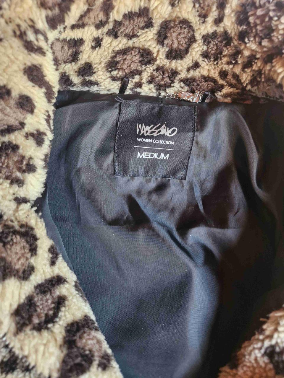 Chaqueta peluda estampado leopardo - miniatura 3