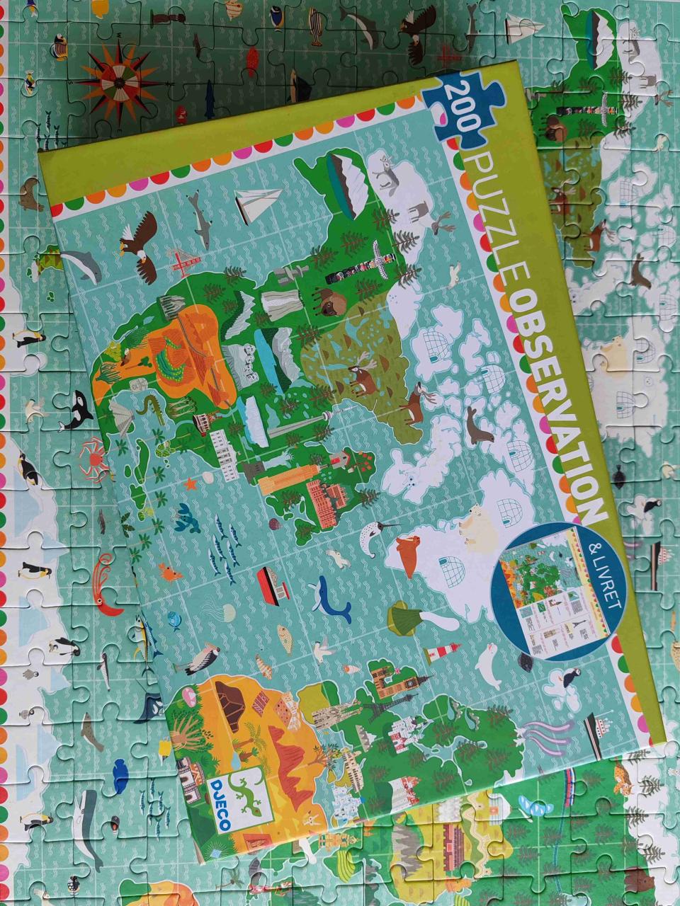 Puzzle 200 piezas Djeco - miniatura 1