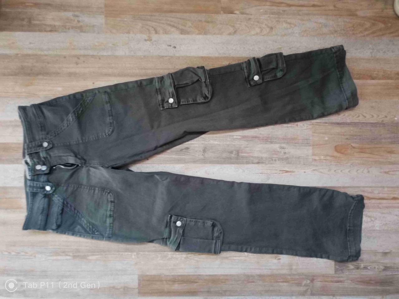 Pantalones cargo verde oscuro NUEVOS
