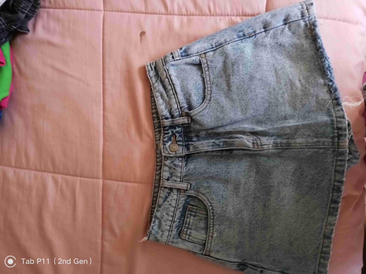 Falda short mezclilla mujer - miniatura 2