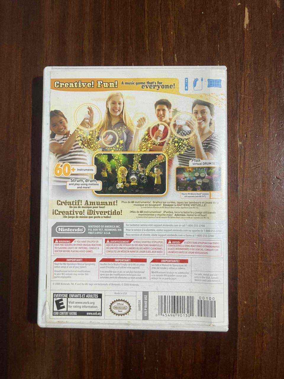 Juego Wii Music en caja - miniatura 3