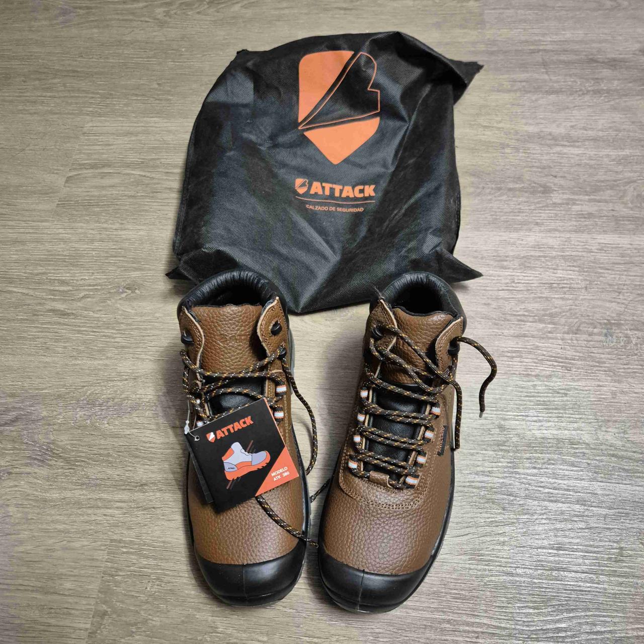 Botas de seguridad Attack marrones - miniatura 4