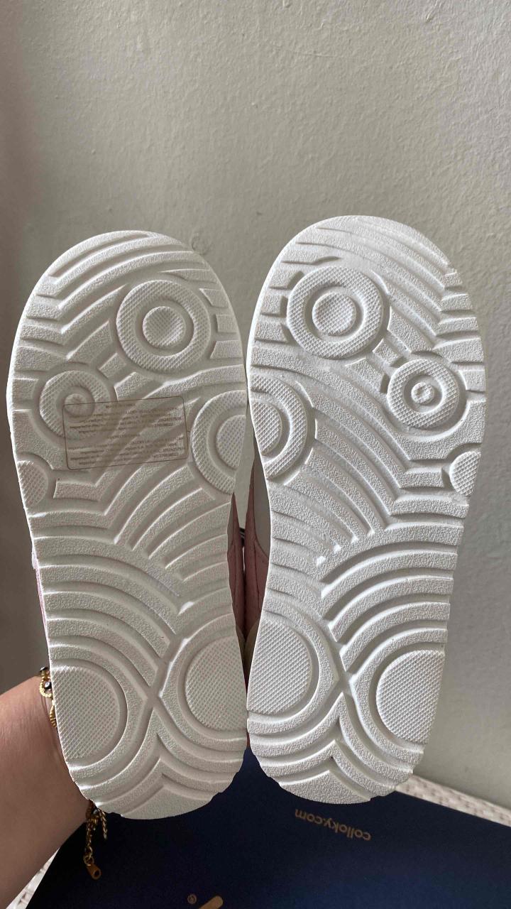 Zapatillas blancas con rosa - miniatura 5