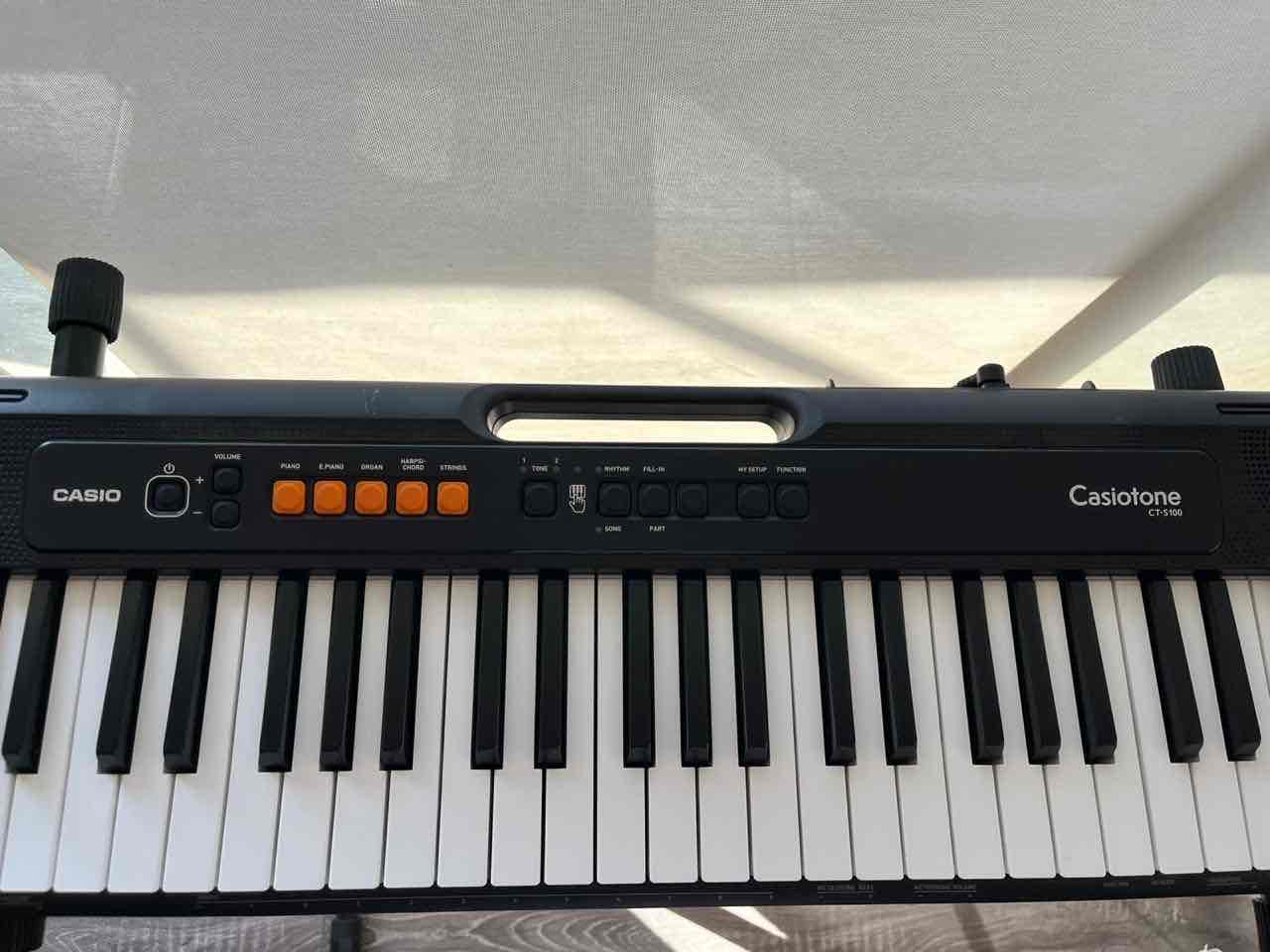 Teclado Casio Casiotone negro CT-S100 - miniatura 5