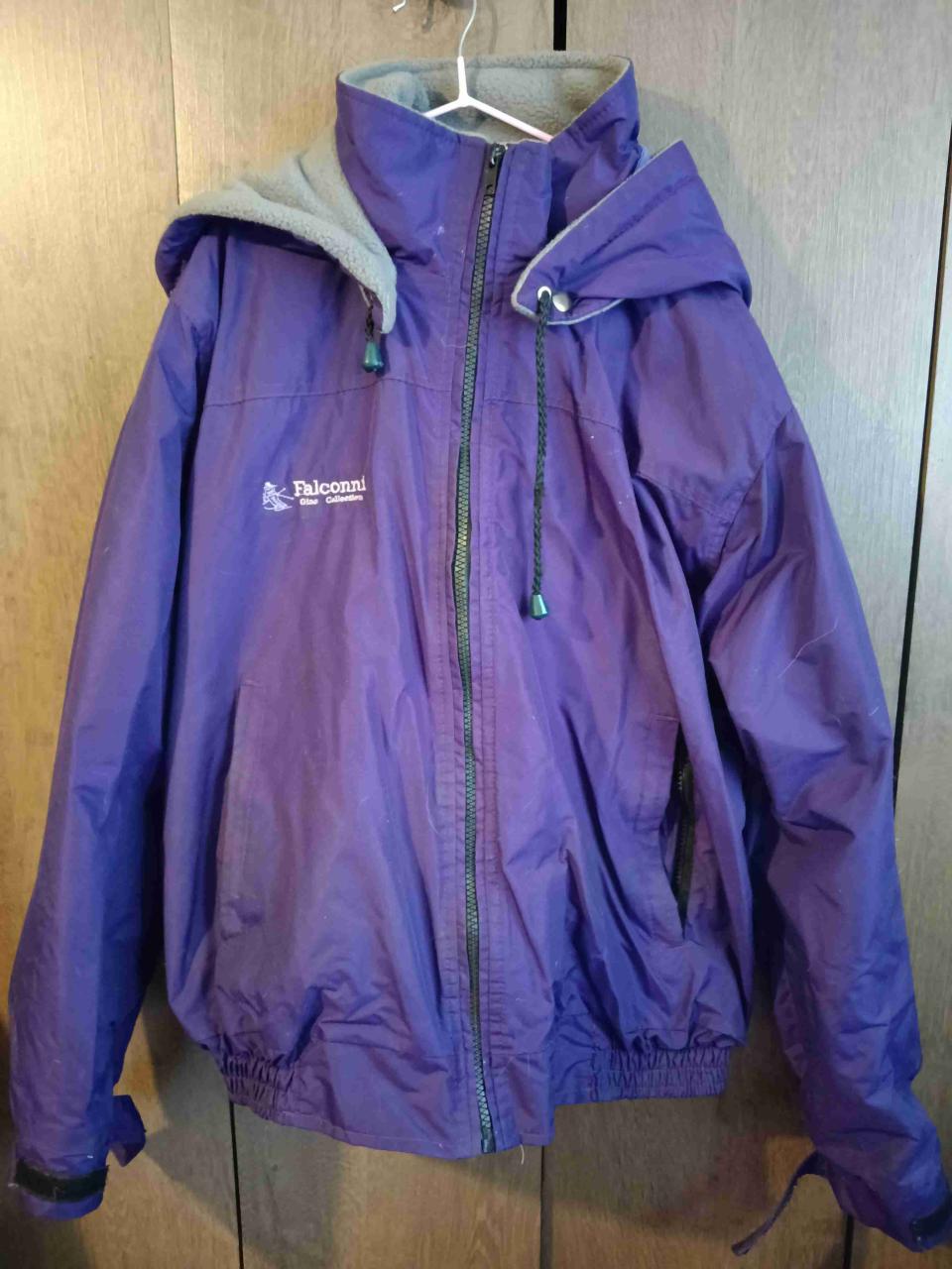 Chaqueta morada Falconni