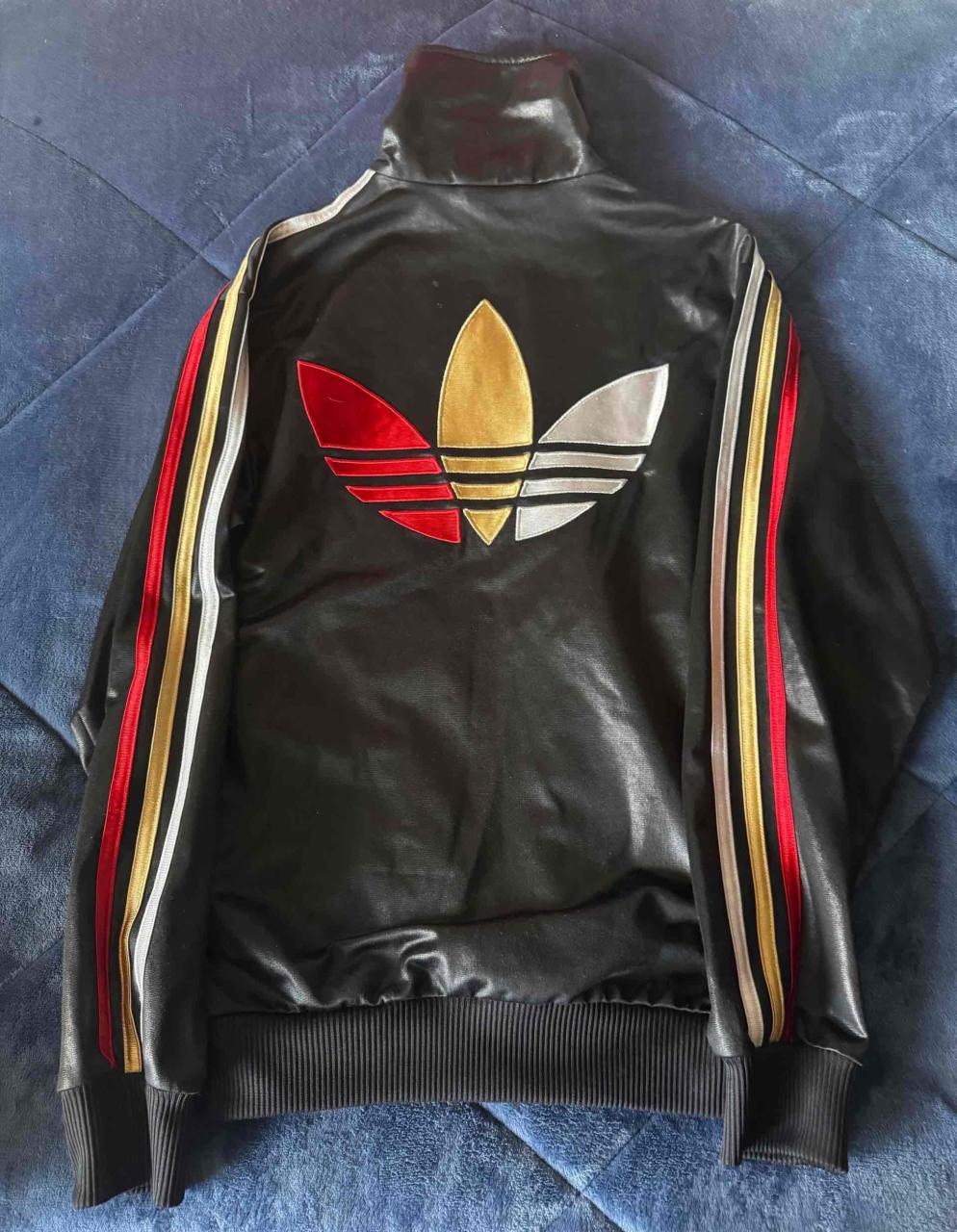 Chaqueta deportiva negra Adidas - miniatura 2
