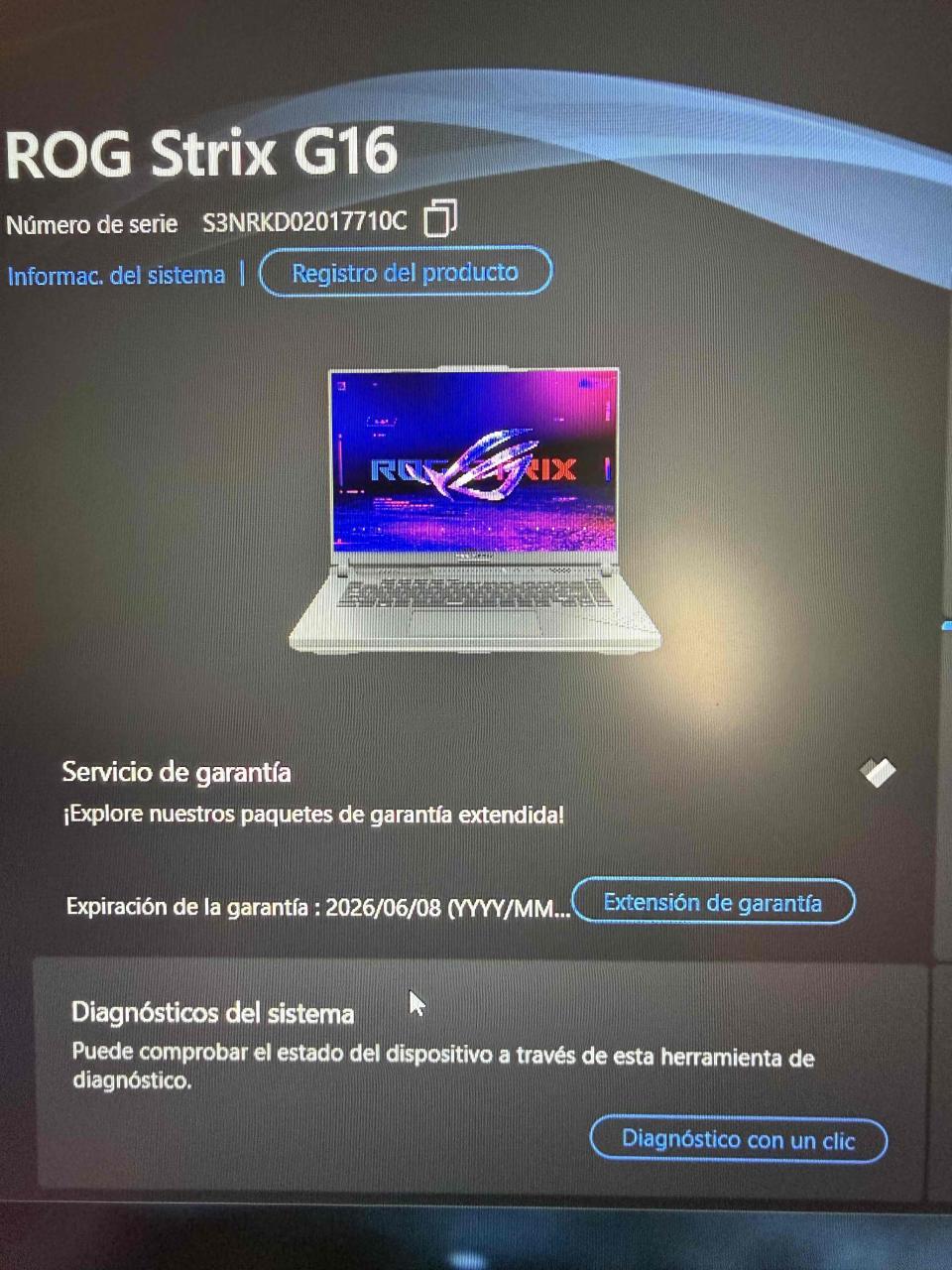 Notebook Asus Rog Strix G16 G614jvr I9 16gb 1tb Ss - miniatura 4