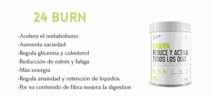 Suplemento 24 BURN para adelgazar