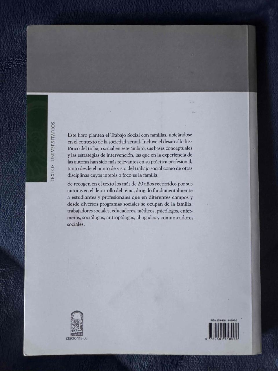 Libro Trabajo Social Familiar - miniatura 2