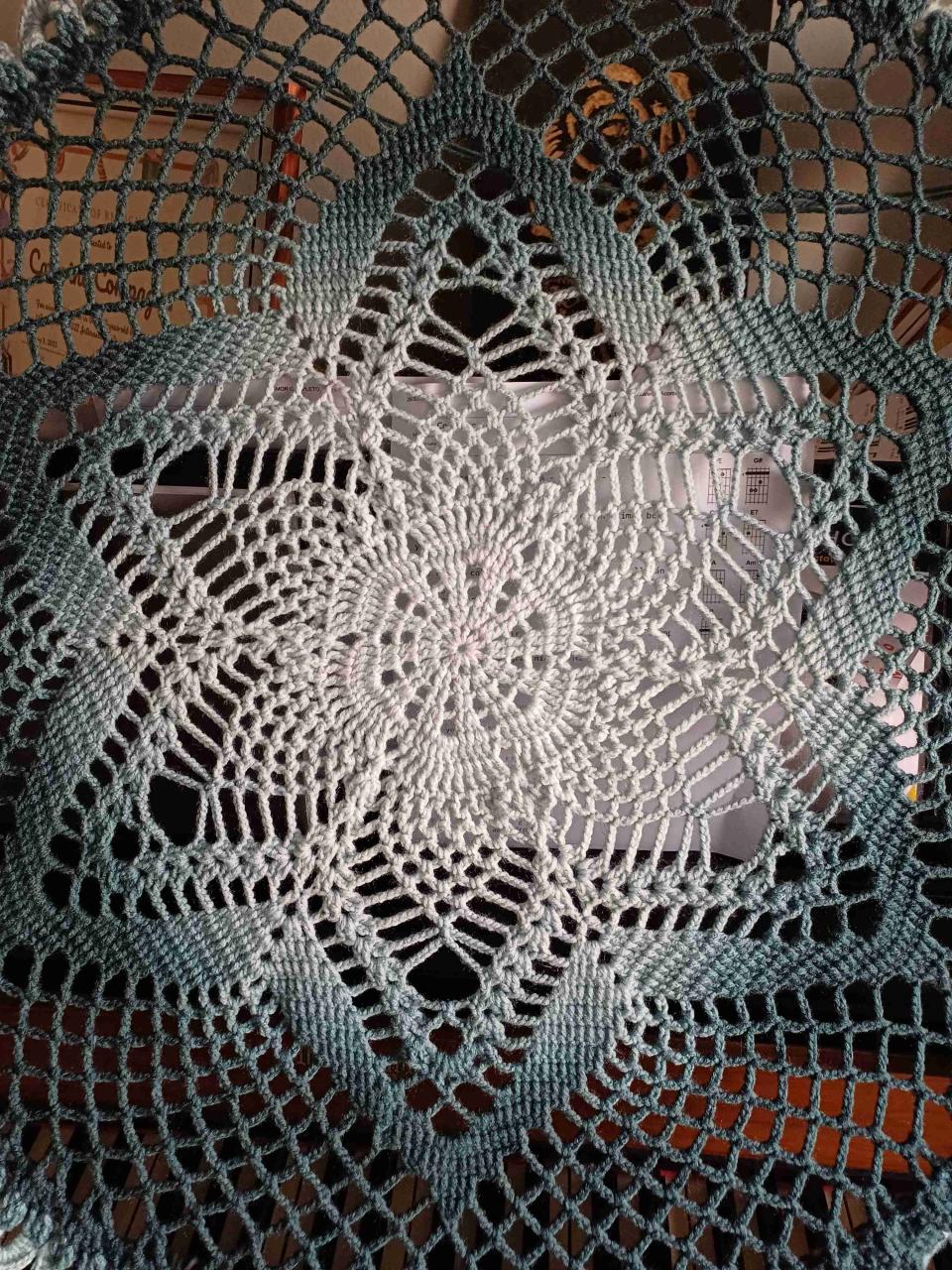 Atrapasueños tejido a mano, crochet. - miniatura 4