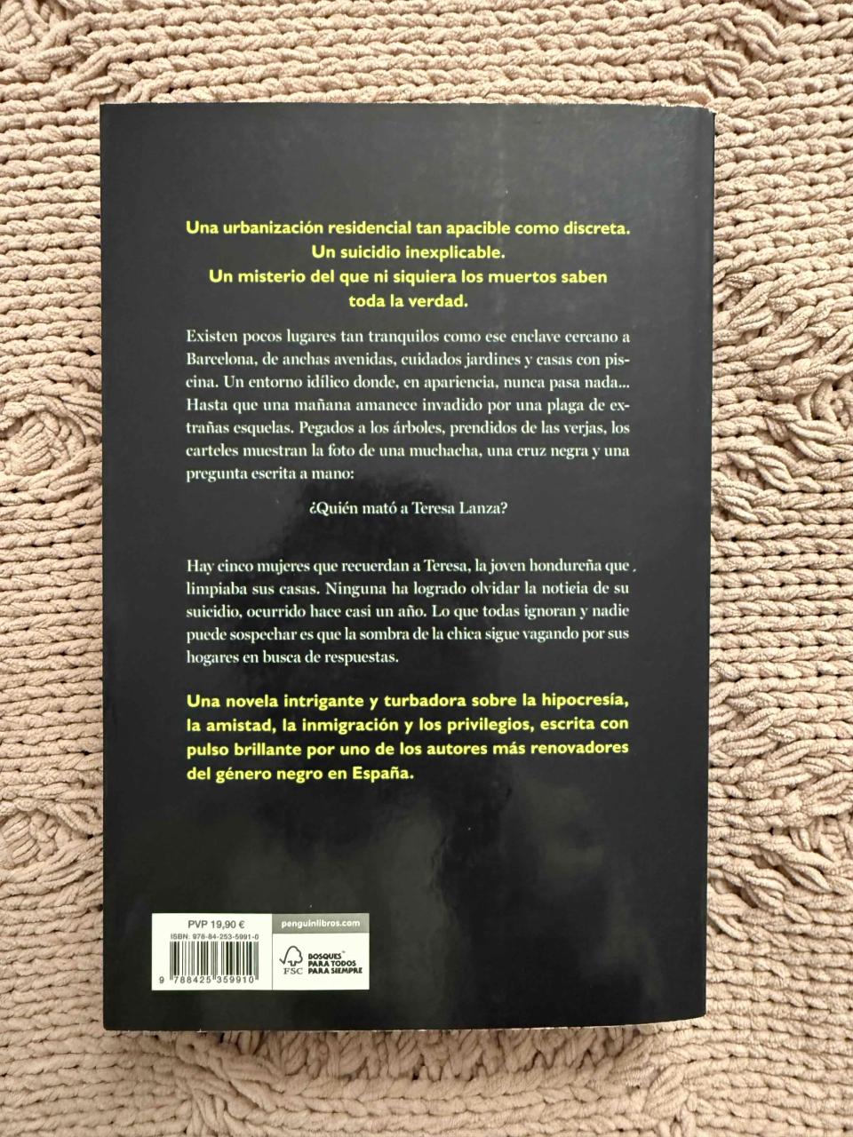 Libro 'El oscuro adiós de Teresa Lanza' - miniatura 2
