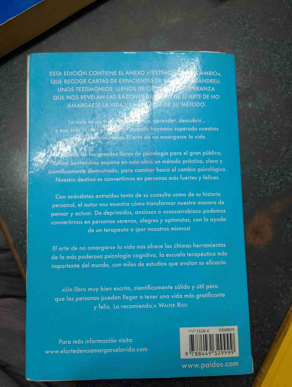 Libro 'El arte de no amargarse la vida' - miniatura 2
