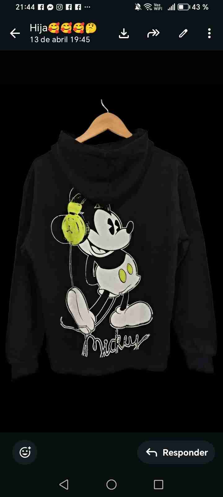 Polerón rojo Minnie Mouse - miniatura 6