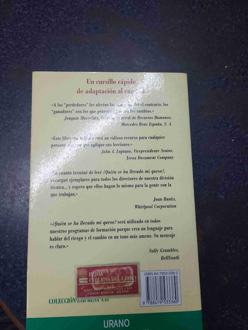 Libro '¿Quién se ha llevado mi queso?' - miniatura 2