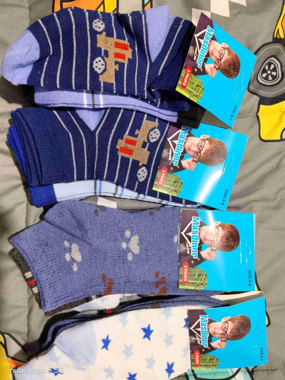 Pack de calcetines infantiles Massimo - miniatura 1
