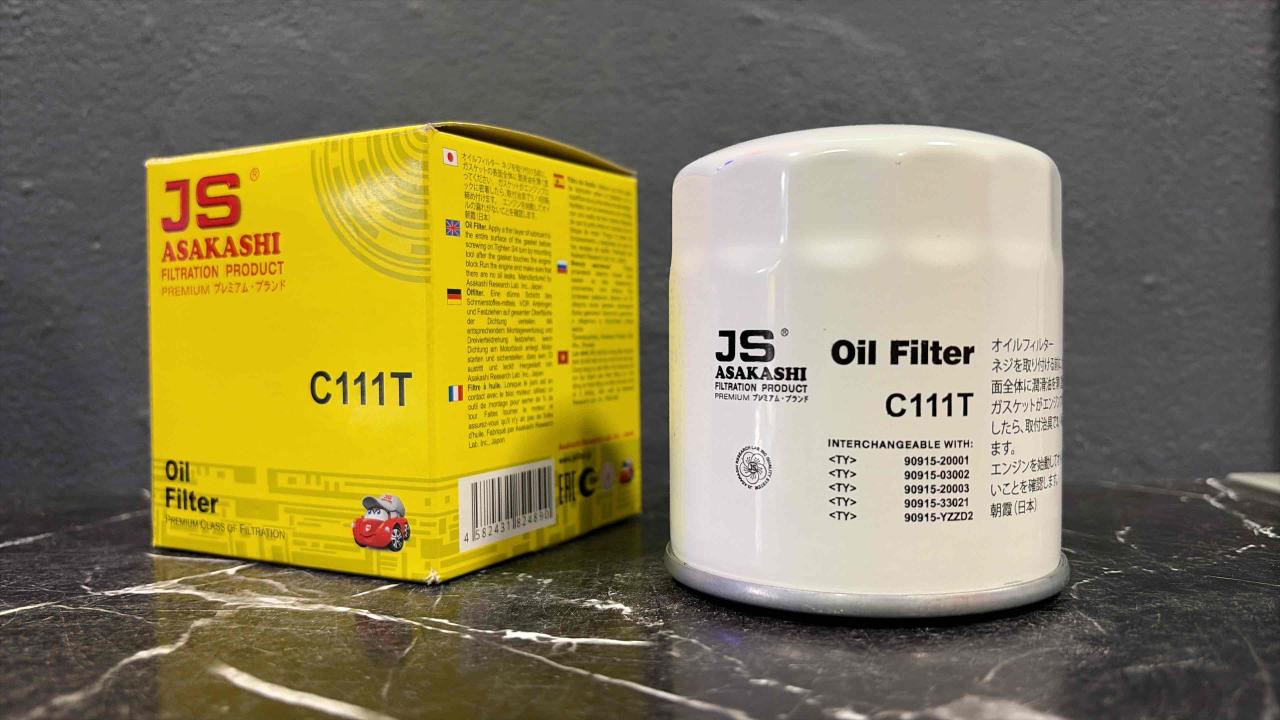 Filtro de Aceite JS Asakashi C111T - miniatura 1