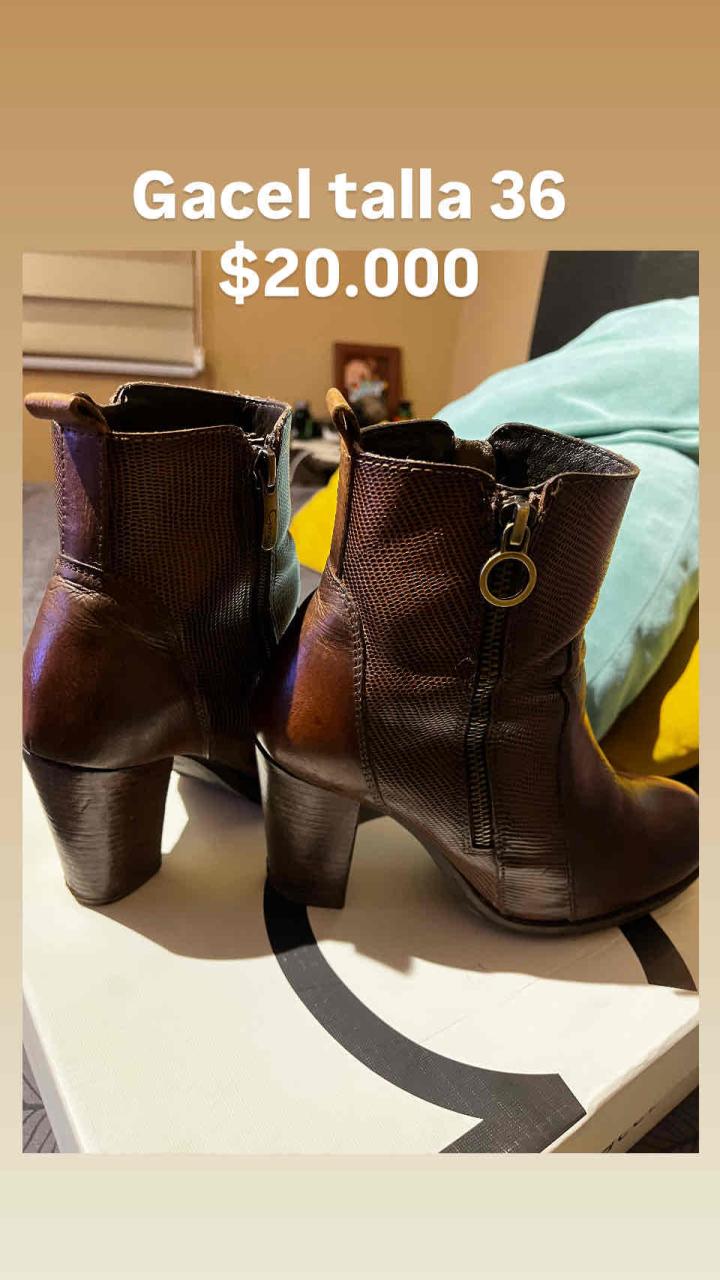Botines marrones de cuero GACEL - miniatura 2