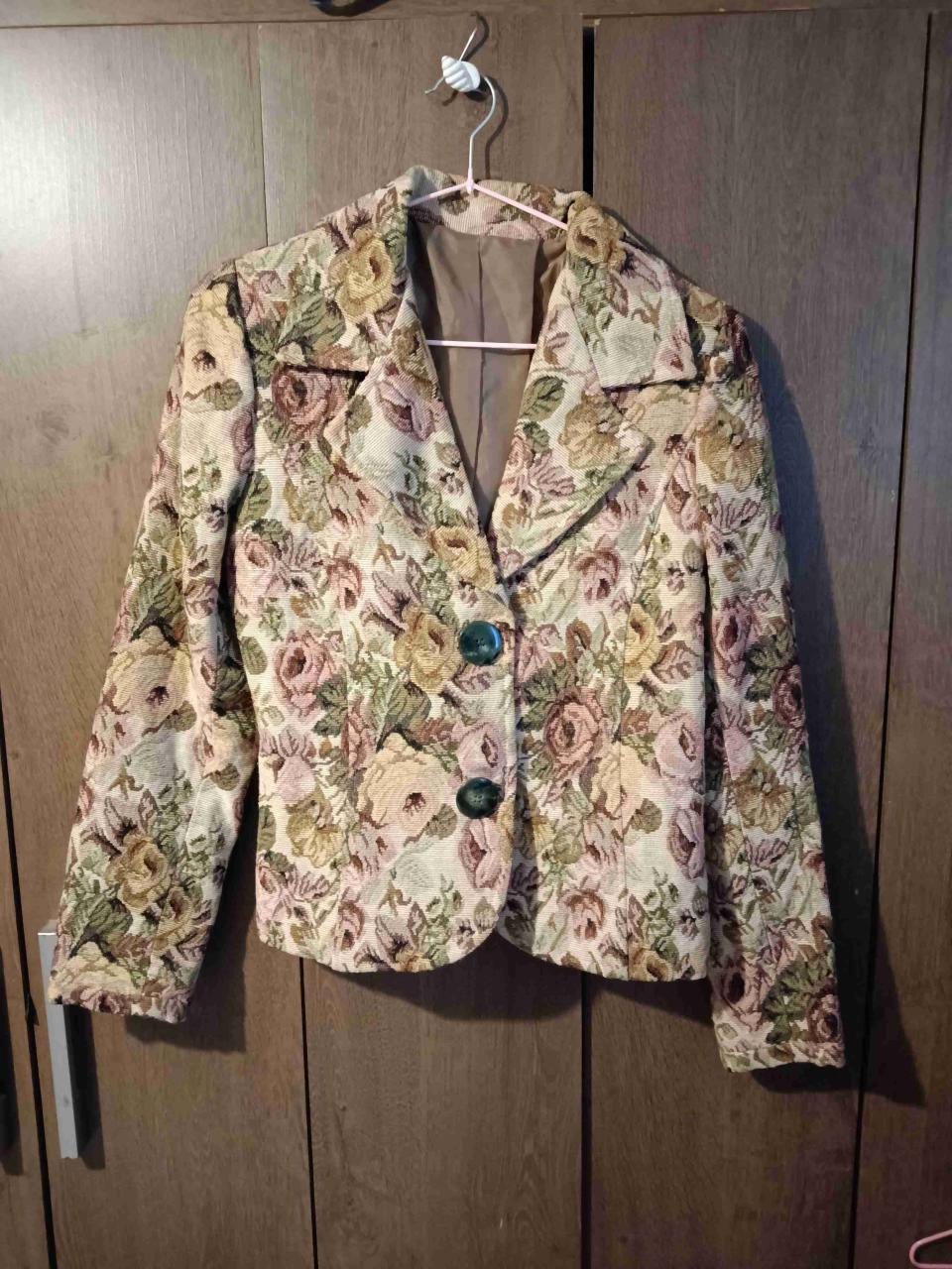 Blazer floral vintage