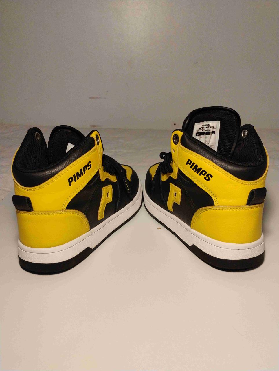 Zapatillas amarillas y negras - miniatura 3