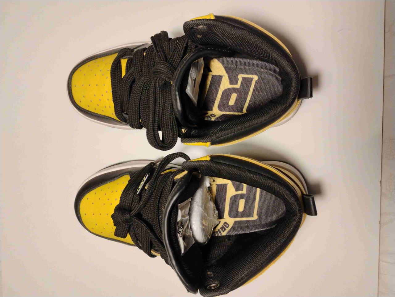 Zapatillas amarillas y negras - miniatura 5