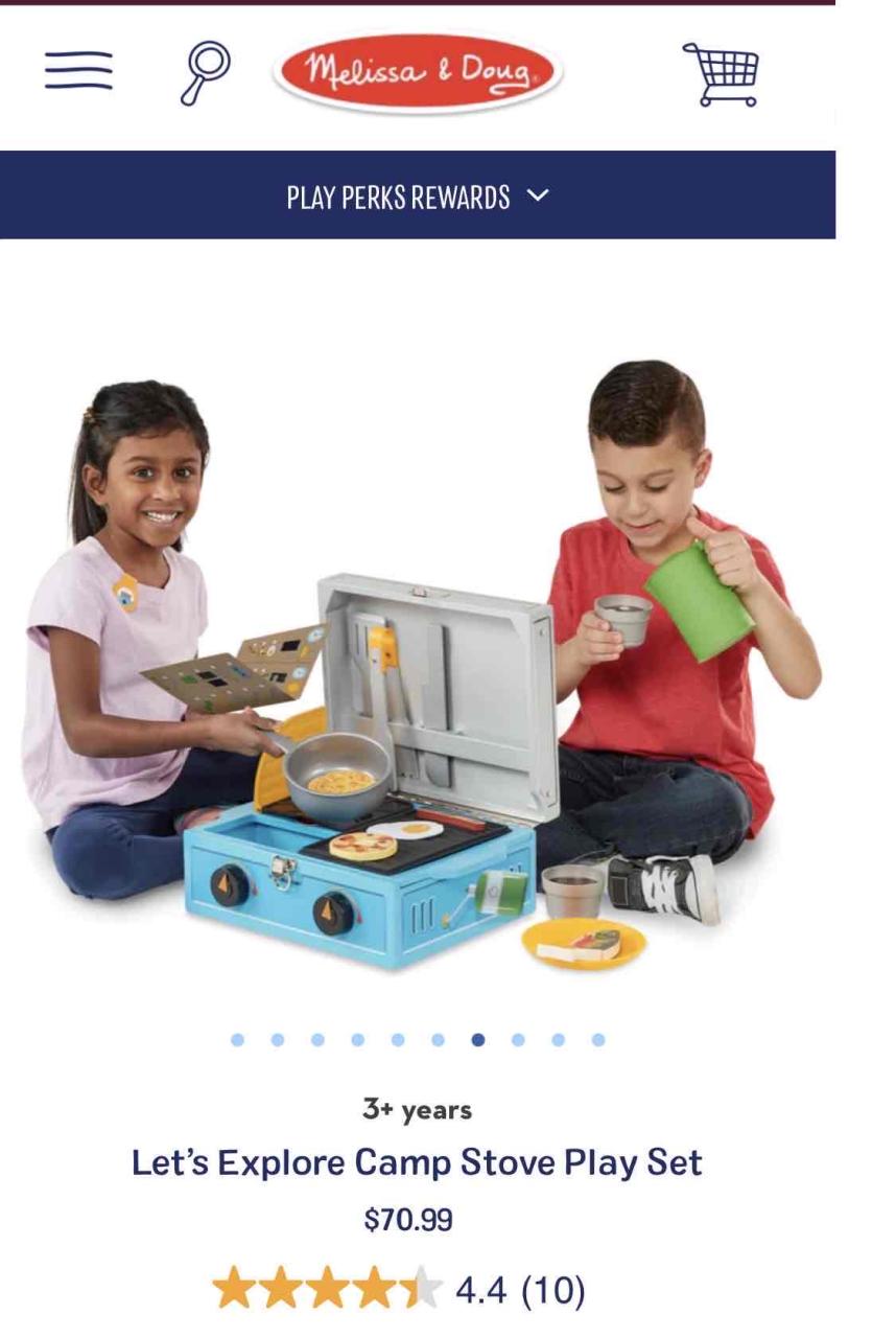 Set de cocina infantil Melissa & Doug - miniatura 2