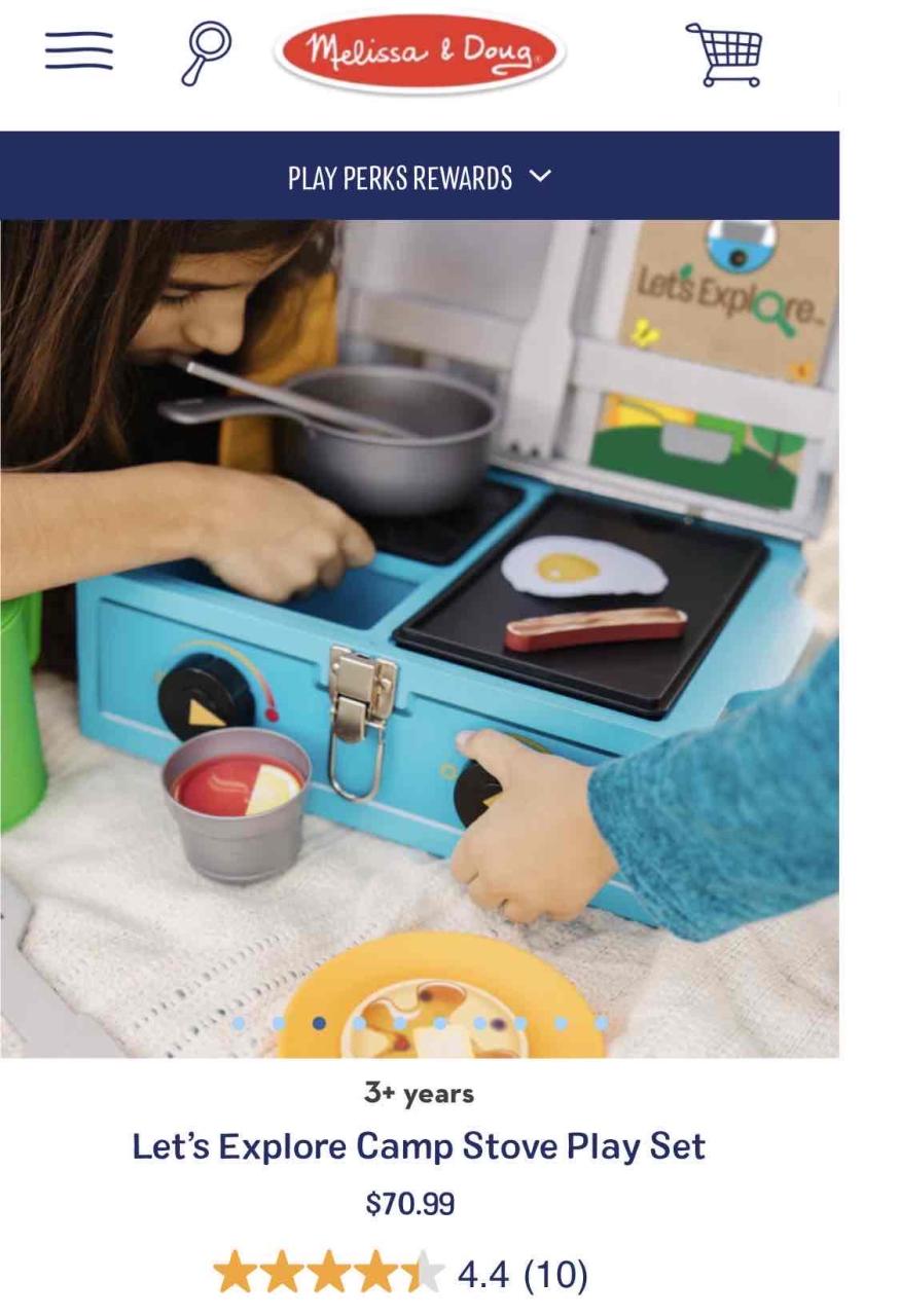 Set de cocina infantil Melissa & Doug - miniatura 4