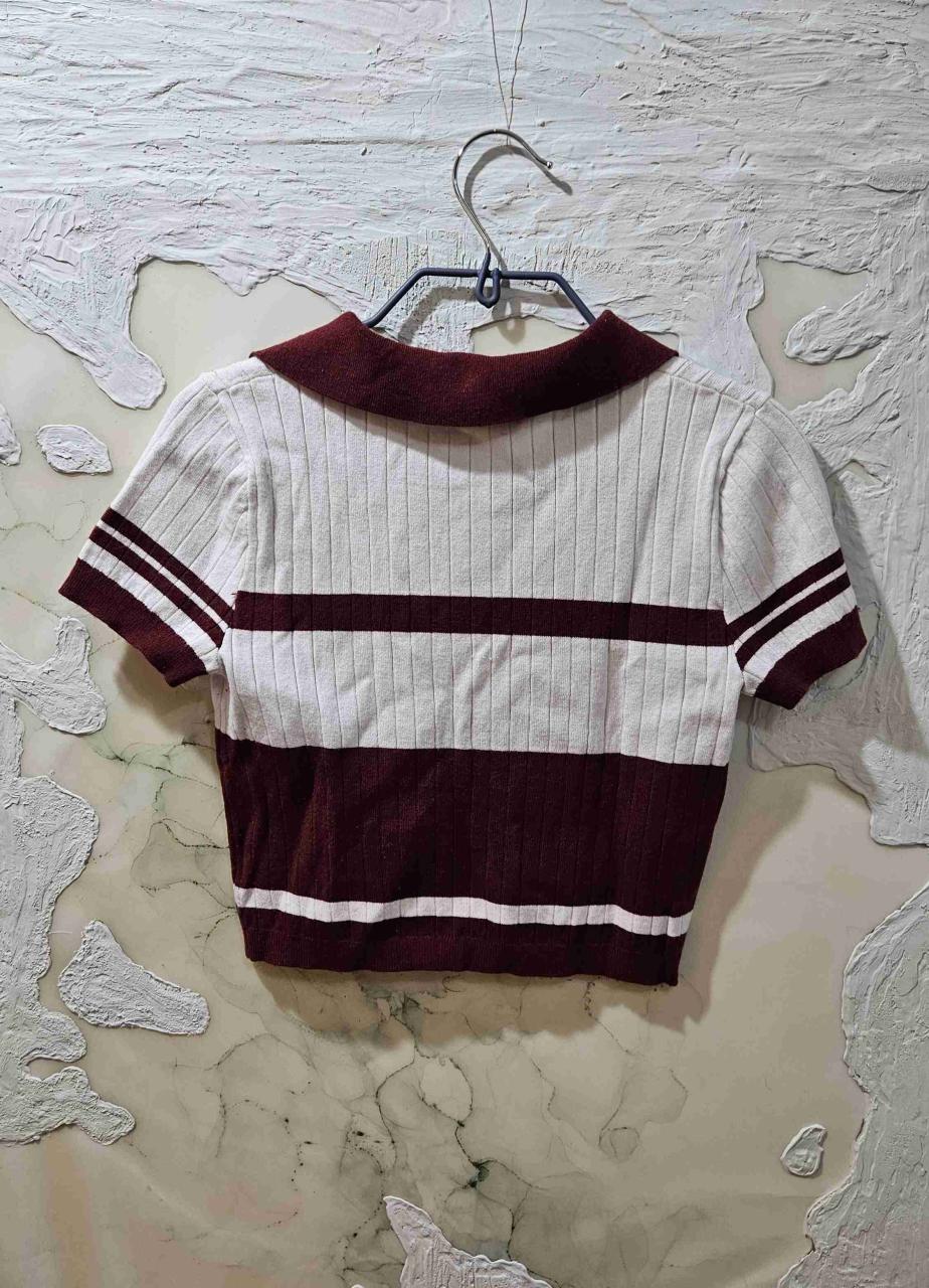 Polera estilo vintage a rayas - miniatura 4