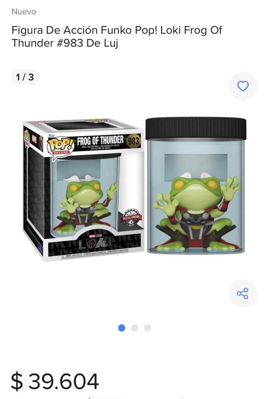 Figura Funko Pop Frog of Thunder - miniatura 1