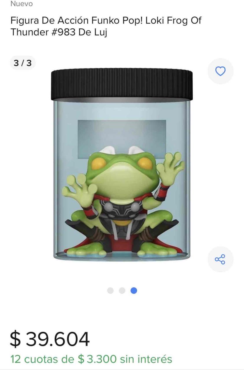 Figura Funko Pop Frog of Thunder - miniatura 2