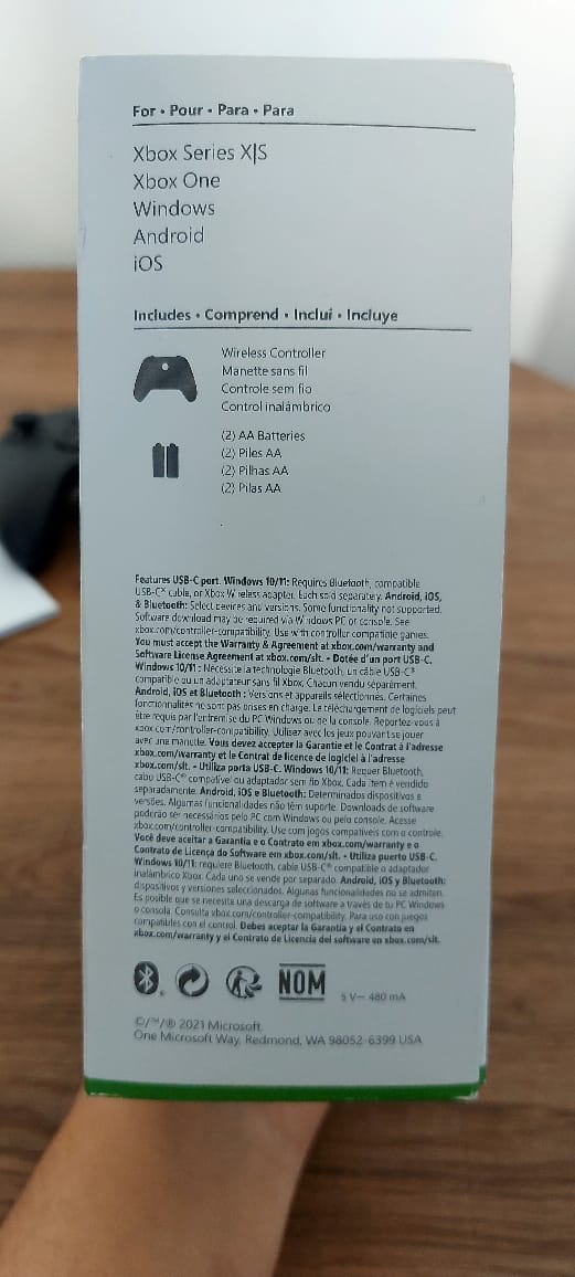 Control Xbox Carbon Black - miniatura 4