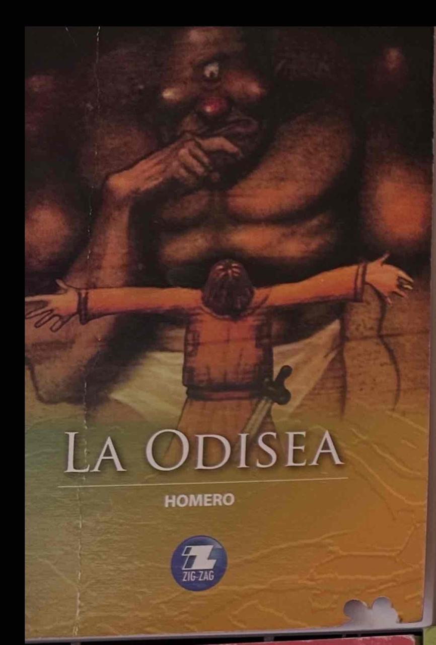 Libro La Odisea de Homero