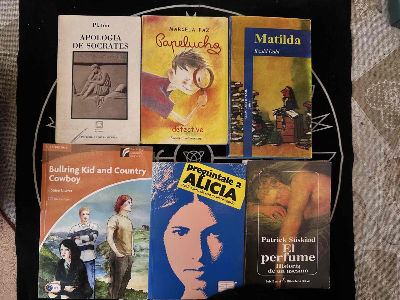 Lote de 6 libros variados