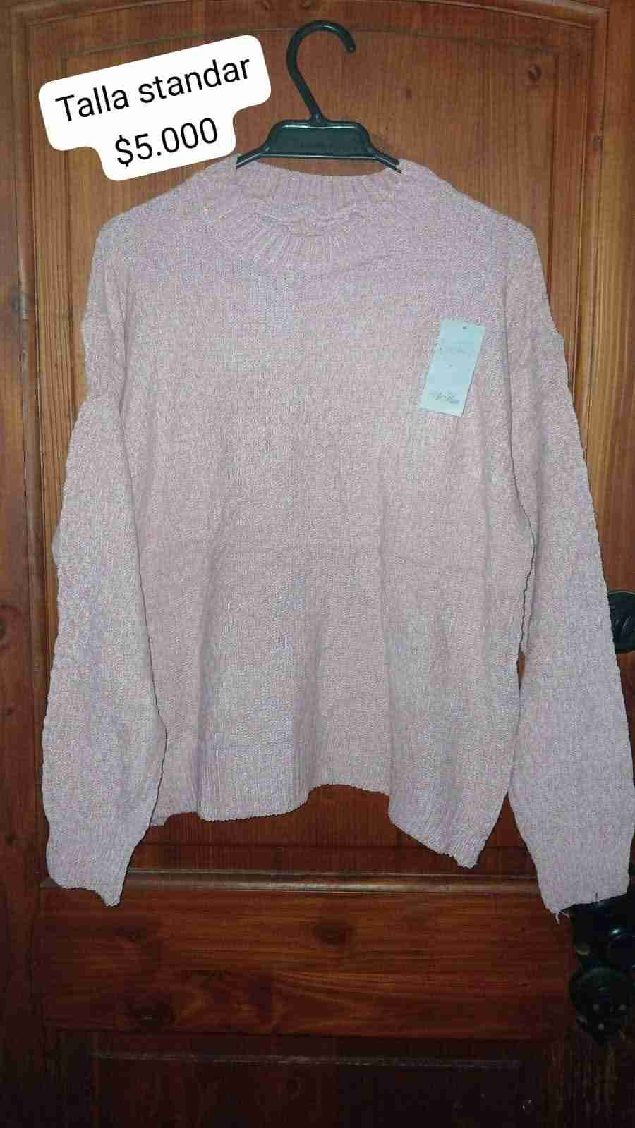 Chaqueta negra de piel sintética - miniatura 5