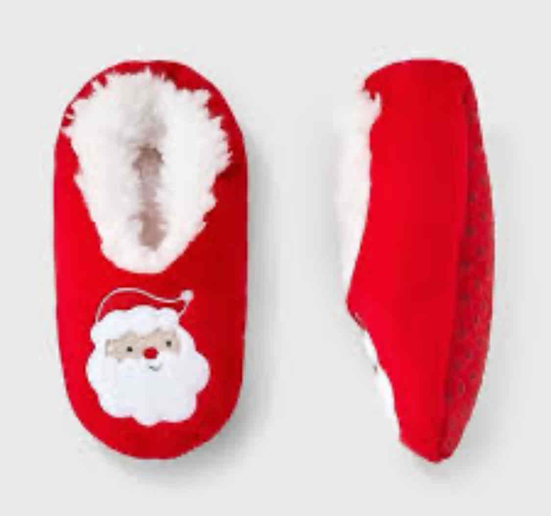 Pantuflas navideñas bebé Santa - miniatura 2