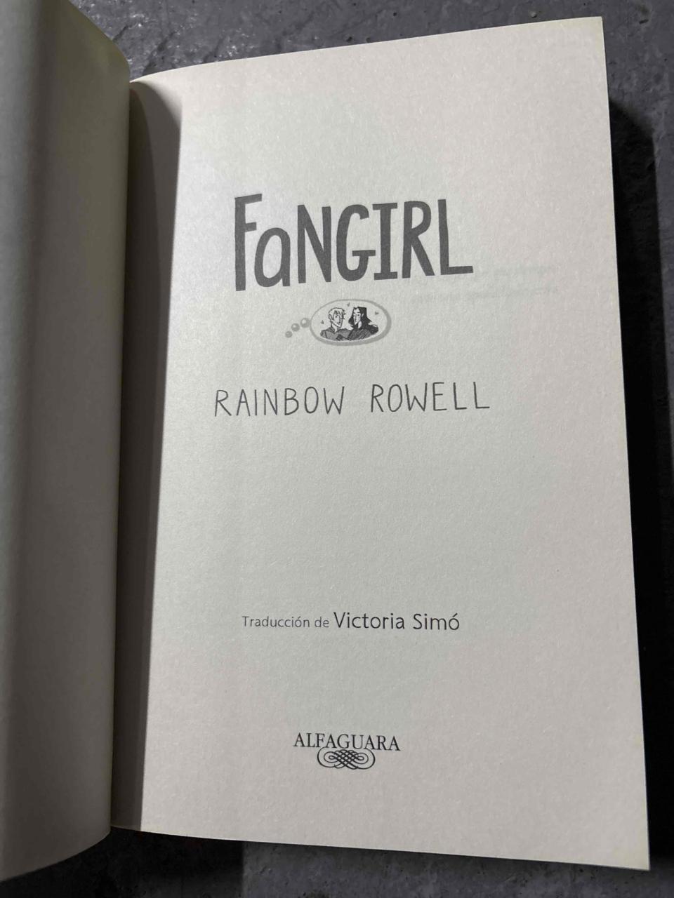 Libro Fangirl de Rainbow Rowell - miniatura 3