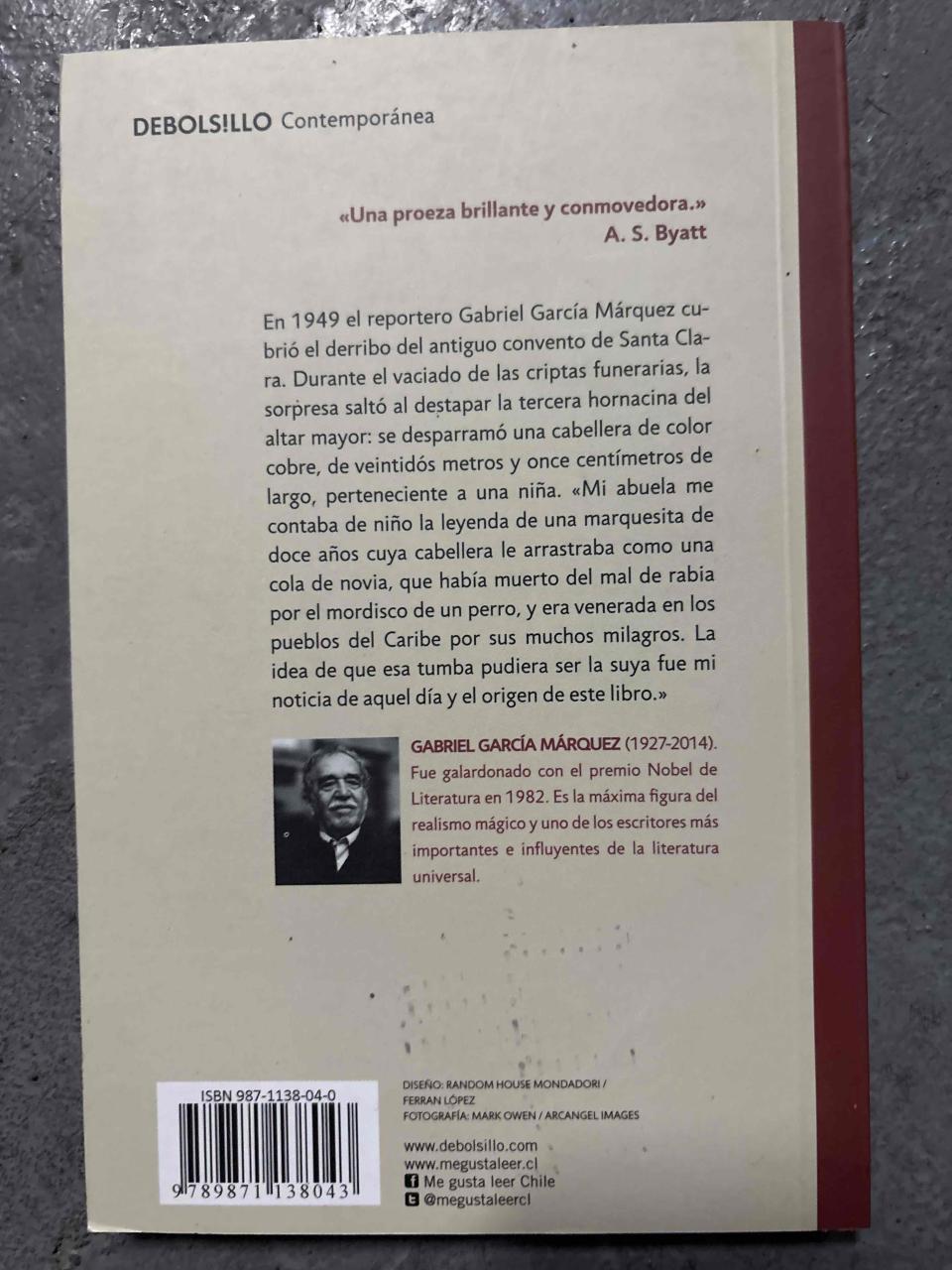Libro Del amor y otros demonios - miniatura 2