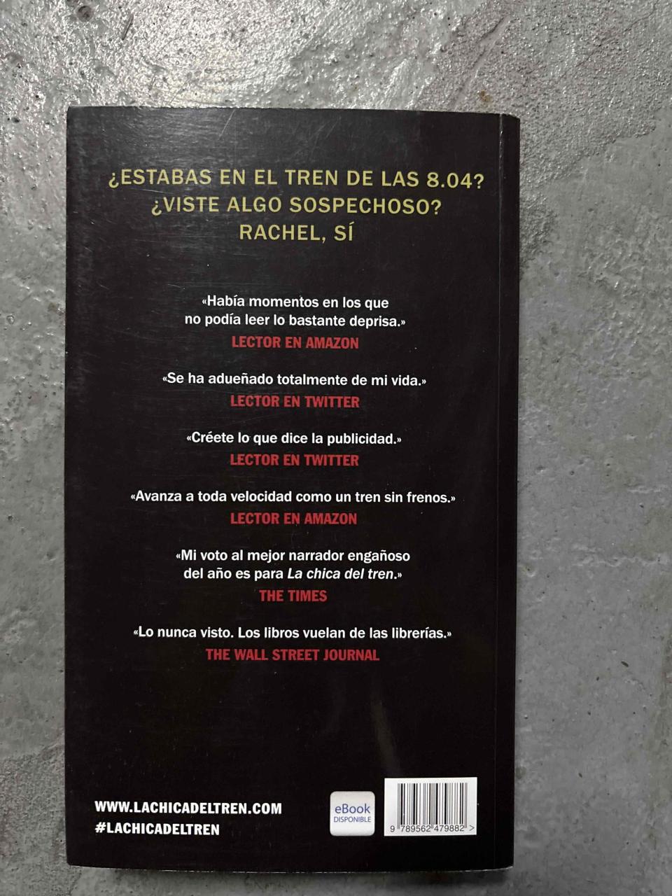Libro La Chica del Tren - miniatura 2