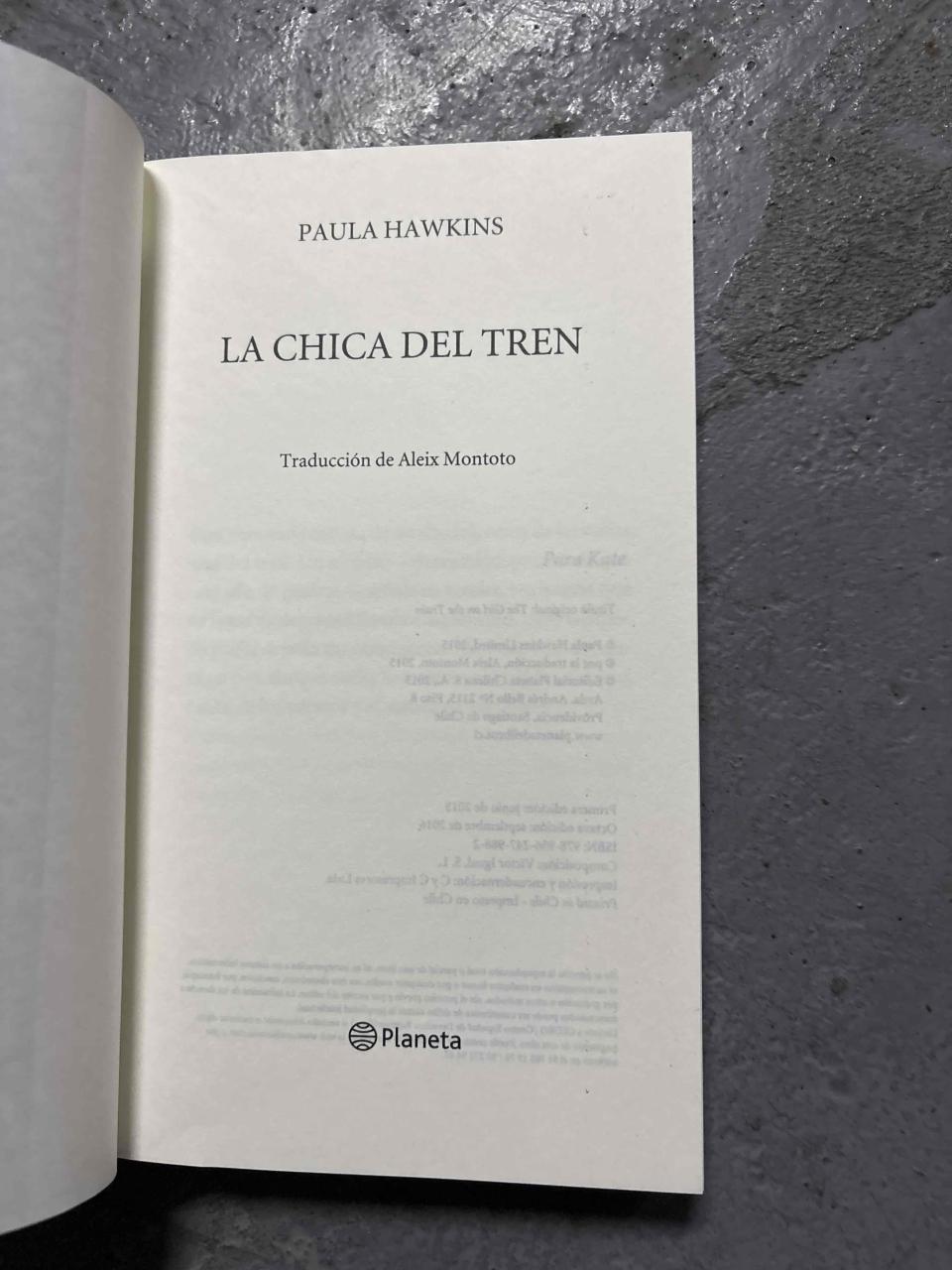 Libro La Chica del Tren - miniatura 3