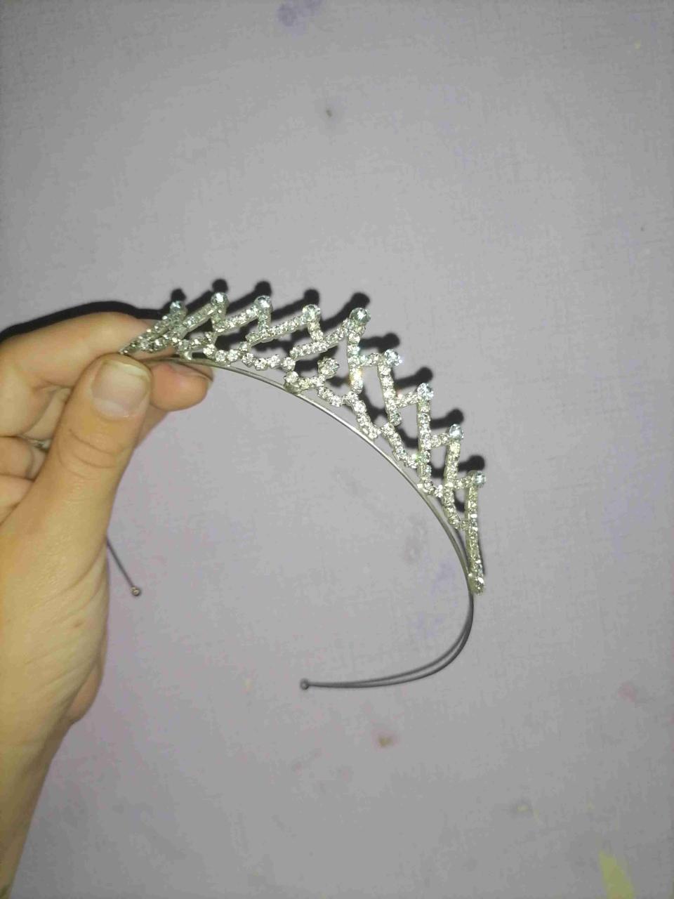 Diadema tiara con brillantes - miniatura 2