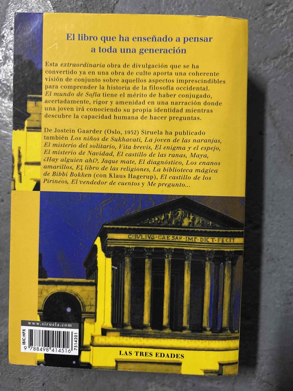 Libro El mundo de Sofía - miniatura 2